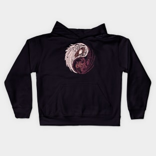 Yin Yang V2 Kids Hoodie